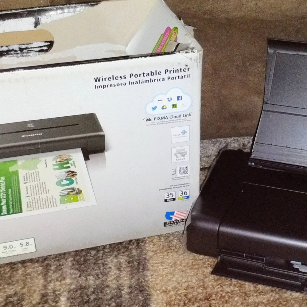 Canon PIXMA iP110 Black Printer